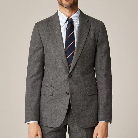 J. Crew Ludlow Slim-fit suit jacket in English cotton-wool blend